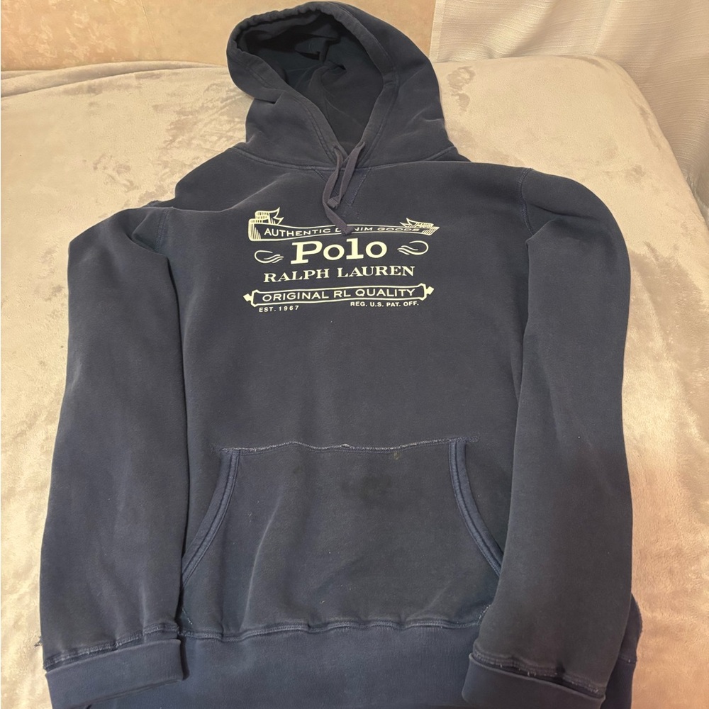 Ralph Lauren Authentic Navy Hoodie